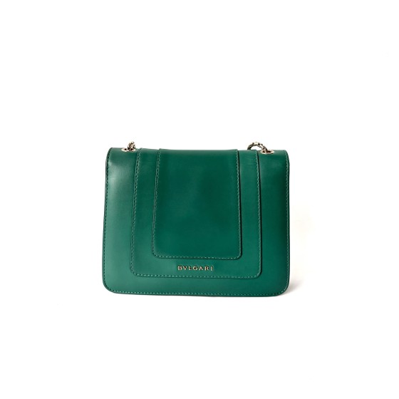 Bvlgari Leather Serpenti Forever Bag